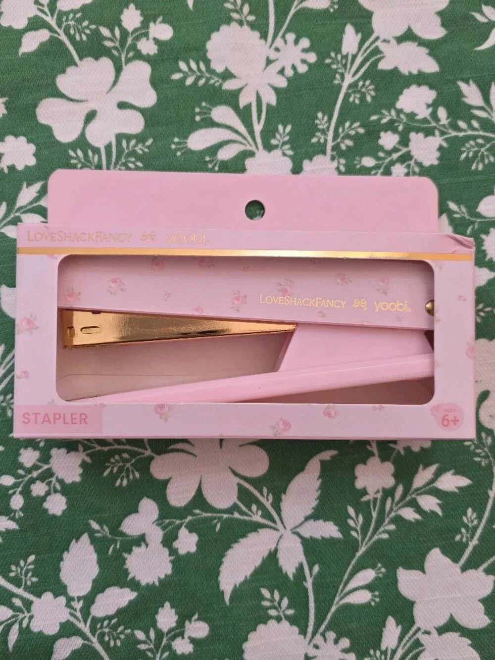 LoveShackFancy Target Blooming Stapler Tape Dispenser school supply 2 lot
